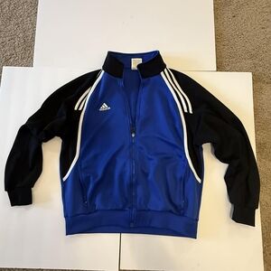 Adidas  Blue and Black Track Jacket